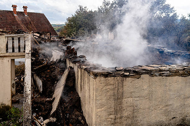 Professional Fire Damage Removal technician working in Phoenix, AZ
